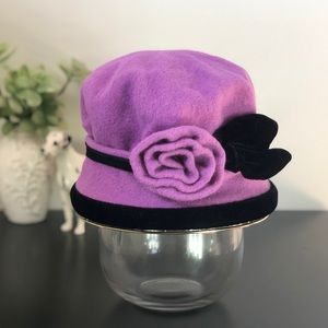 Parkhurst wool cloche hat